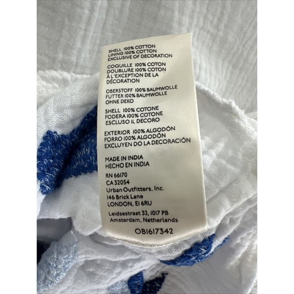 Free People White and Blue Floral Maxi Dress - Picture 14 of 14